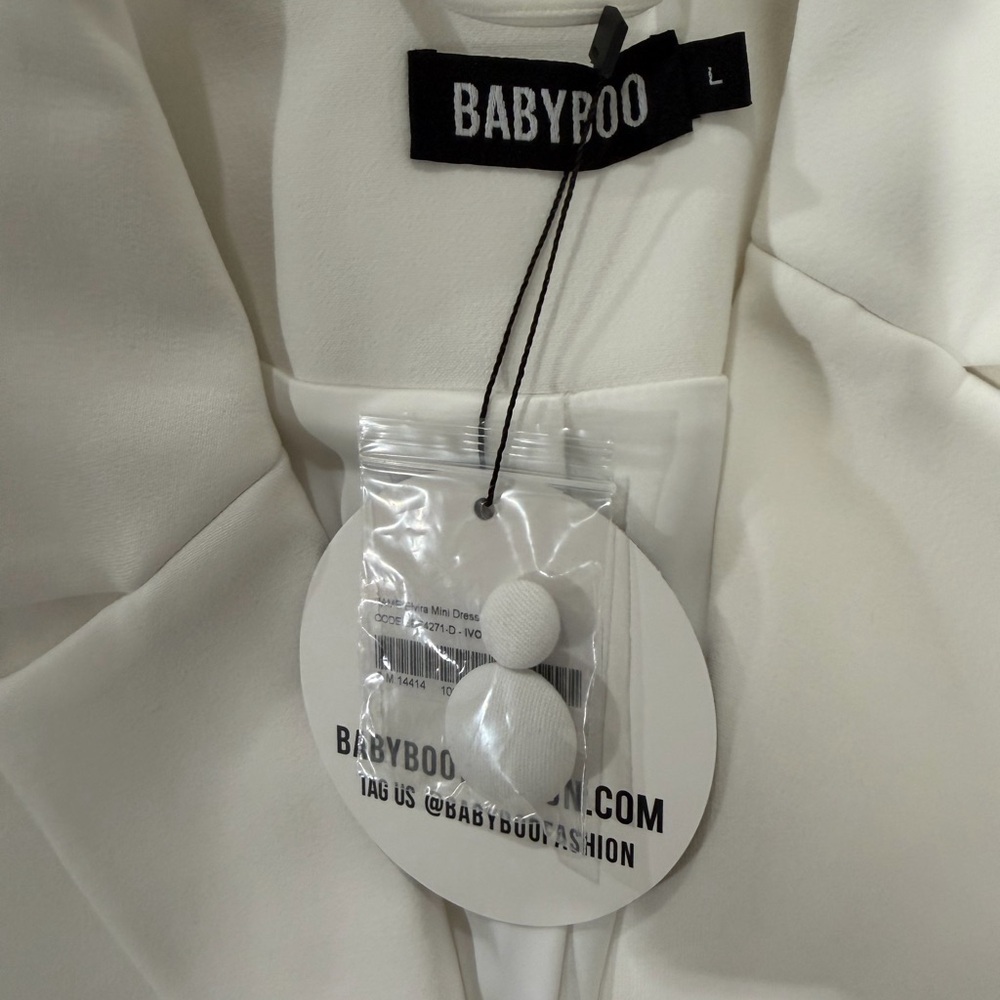 NWT ELVIRA MINI DRESS BABYBOO - Picture 4 of 5